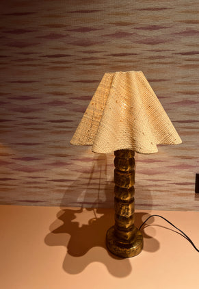 Raffia lampenkap Bezaha Raffia lampenkap Bezaha