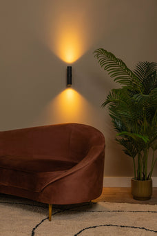 Wandlamp Clubs - Zwart Wandlamp Clubs - Zwart