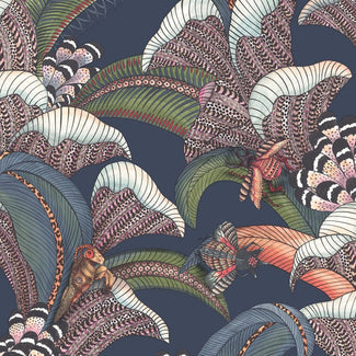 Behang Midnight - 119/1006 - Cole & Son Behang Midnight - 119/1006 - Cole & Son