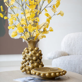 Vaas Viro - Mustard Vaas Viro - Mustard