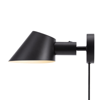 Wandlamp Stay Short zwart Wandlamp Stay Short zwart