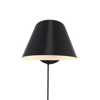 Wandlamp Stay Short zwart Wandlamp Stay Short zwart