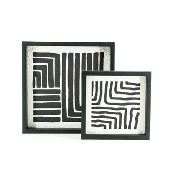 Wand decoratie Triq - set van 2 Wand decoratie Triq - set van 2