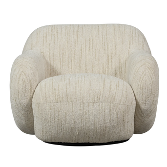 Folke Fauteuil Chenille Naturel Melange Folke Fauteuil Chenille Naturel Melange