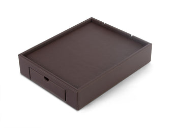 Welcome Tray met lade Bruin - Bentley Welcome Tray met lade Bruin - Bentley