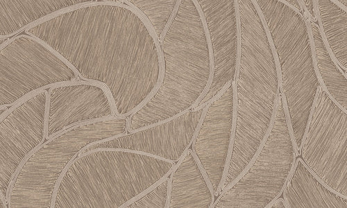 Behang Manila Spiral Taupe 64511 - ARTE