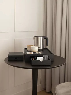 Welcome Tray met lade Zwart - Bentley Welcome Tray met lade Zwart - Bentley