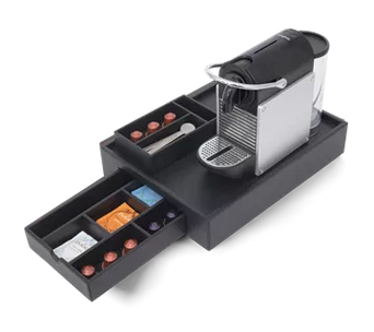 Welcome Tray met lade Zwart - Bentley Welcome Tray met lade Zwart - Bentley