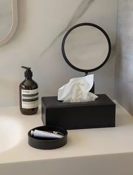 Tissue Box Zwart Kaba - Bentley Tissue Box Zwart Kaba - Bentley