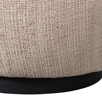 Woolly draaifauteuil Chenille Zand Woolly draaifauteuil Chenille Zand