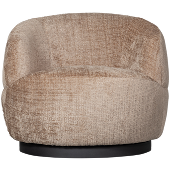 Woolly draaifauteuil Chenille Zand Woolly draaifauteuil Chenille Zand