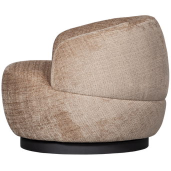 Woolly draaifauteuil Chenille Zand Woolly draaifauteuil Chenille Zand