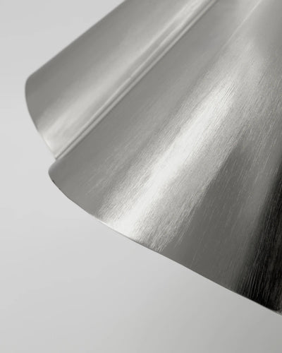 Wandlamp Flola Leeslamp - Geborsteld zilver, detail