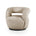 Sharon draaifauteuil - Bouclé Zand