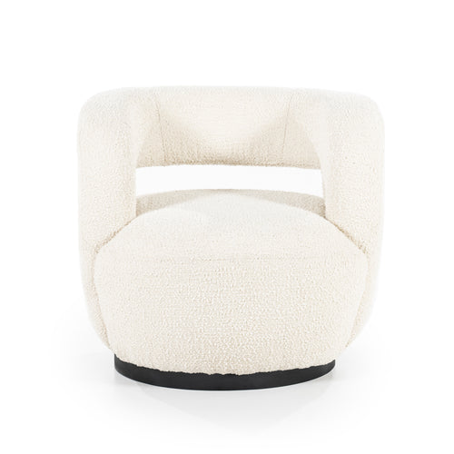 Sharon draaifauteuil - Bouclé Beige