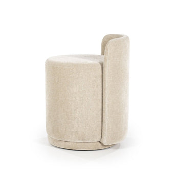 Poef Marque Taupe Poef Marque Taupe