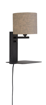 Wandlamp Florence - Dark beige Wandlamp Florence - Dark beige