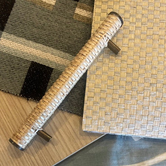 Behang Wini - Grijs Beige Behang Wini - Grijs Beige