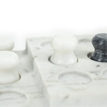Tic tac toe - Marmer Tic tac toe - Marmer
