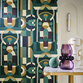 Behang Vitrail 76250610 - Casamance Behang Vitrail 76250610 - Casamance