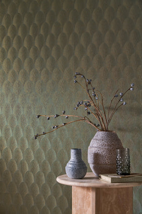 Behang Texture Métal Tourmaline 75781834 - Casamance Behang Texture Métal Tourmaline 75781834 - Casamance
