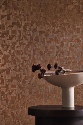 Behang Texture Métal Tiznit 74401160 - Casamance Behang Texture Métal Tiznit 74401160 - Casamance