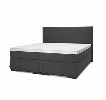Valk at Home Hotelbed + Topmatras + Hoofdbord Venetië - Linen Anthracite Valk at Home Hotelbed + Topmatras + Hoofdbord Venetië - Linen Anthracite