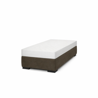 1 Persoons Valk at Home Hotelbed - Velvet Taupe 1 Persoons Valk at Home Hotelbed - Velvet Taupe