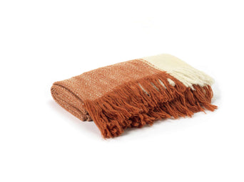 Plaid December Safran - Elitis Plaid December Safran - Elitis