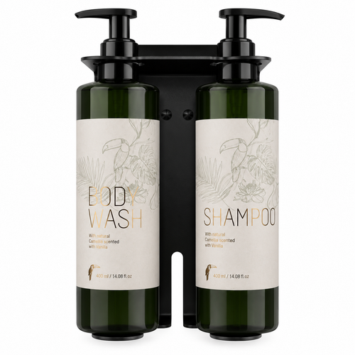 Dubbele houder voor fles 400 ml