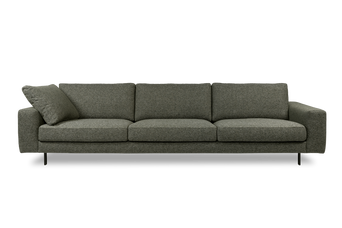 Bank Highland - 285x 100 cm in afneembare stof Bank Highland - 285x 100 cm in afneembare stof