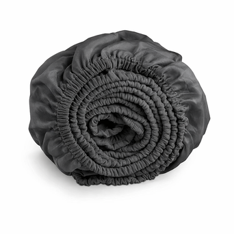 Hoeslaken Topmatras - Katoen Satijn - Anthracite Hoeslaken Topmatras - Katoen Satijn - Anthracite