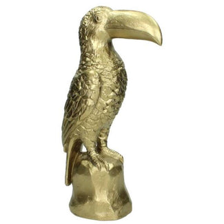 Gouden Toekan beeldje Gouden Toekan beeldje - Valk at Home