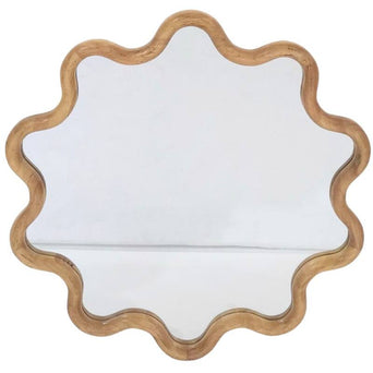 Spiegel Rubberwood Round Spiegel Rubberwood Round