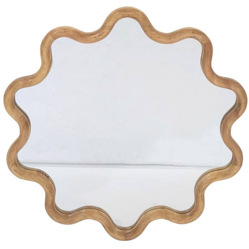 Spiegel Rubberwood Round
