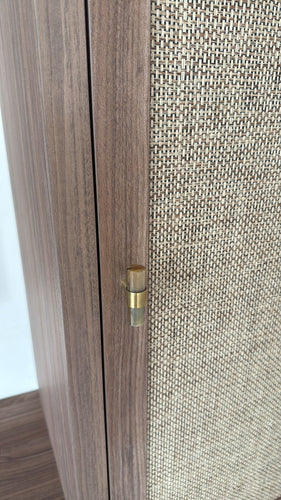 Haak bruin bone/brass Small