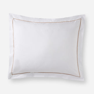 Kussensloop Celine - Bone - Egyptisch Katoen Kussensloop Celine - Bone - Egyptisch Katoen