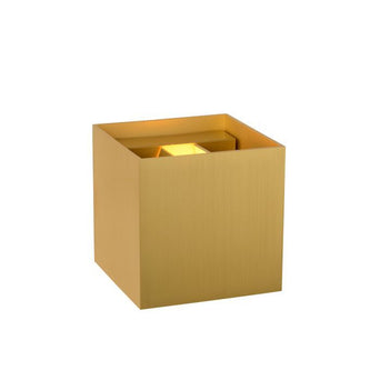 Wandlamp Xio vierkant Goud Wandlamp Xio vierkant Goud