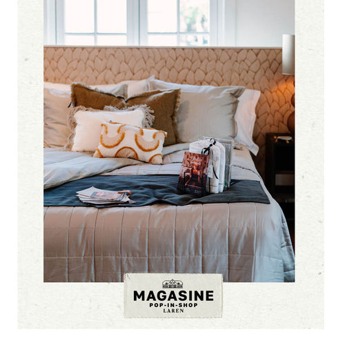 Valk at Home Hotelbed + Topmatras + Hoofdbord Magasine - Natural Leaf