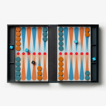 Art of Backgammon - Antraciet Art of Backgammon - Antraciet