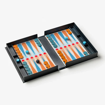 Art of Backgammon - Antraciet Art of Backgammon - Antraciet