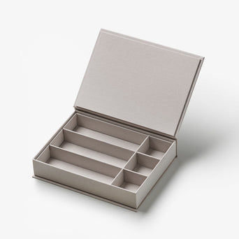 Storage Box Precious Things Grey Storage Box Precious Things Grey