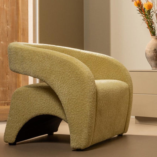 Fauteuil Radiate Texture Lime