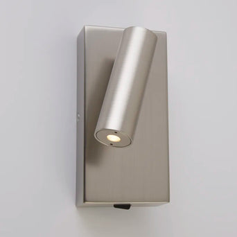 Wandlamp Bas - Nikkel Wandlamp Bas - Nikkel