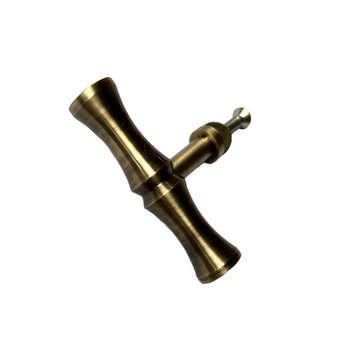 Bamboe messing greep - Small (Set van 2) Bamboe messing greep - Small (Set van 2)