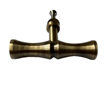 Bamboe messing greep - Small (Set van 2) Bamboe messing greep - Small (Set van 2)