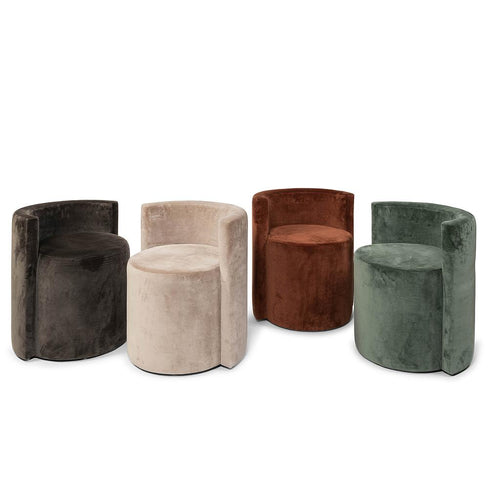 Side seaters - antraciet - old beige - rust - old green