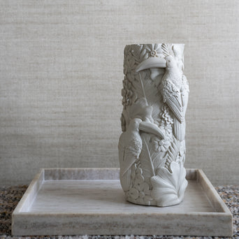 Vaas Bird Toekan Beige Vaas Bird Toekan Beige