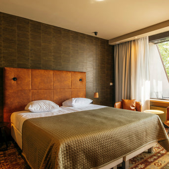 Van der Valk Cantharel Sprei - Olive green Van der Valk hotel Cantharel sprei