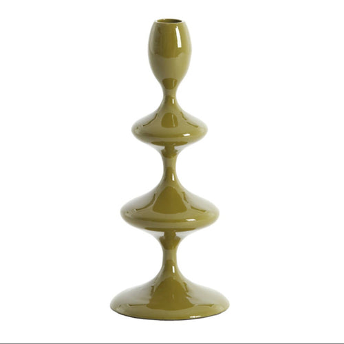 Vireen kandelaar olive green S